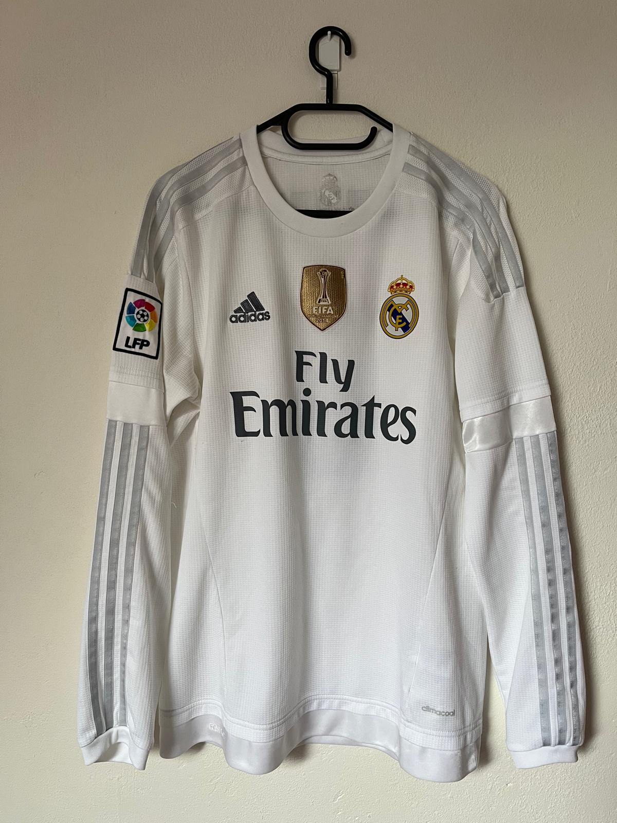 Real Madrid 2015/2016 home shirt Kroos #8 size M 7.5/10