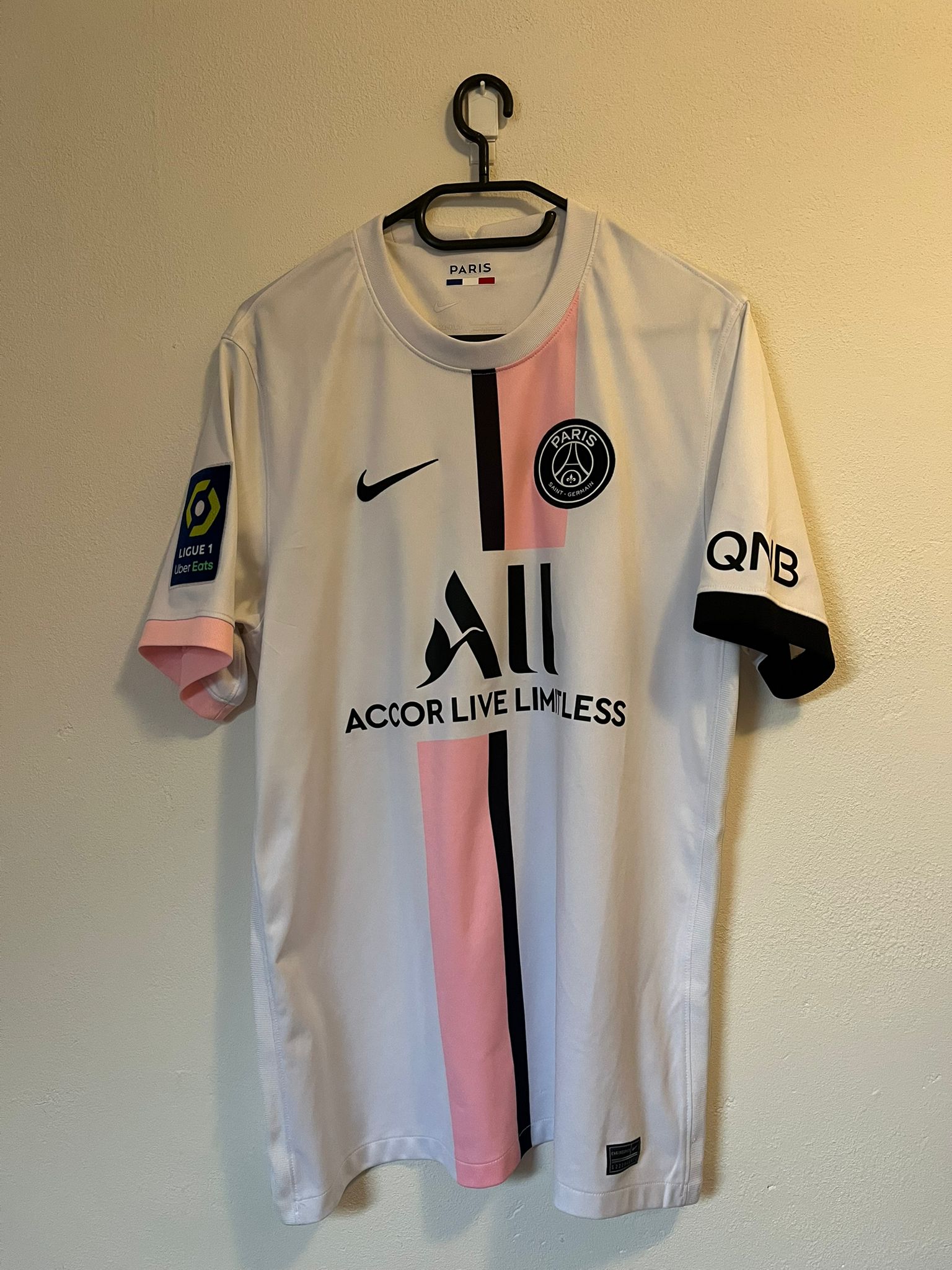 Paris Saint Germain 2021/2022 away shirt Messi #30 size L 7.5/10