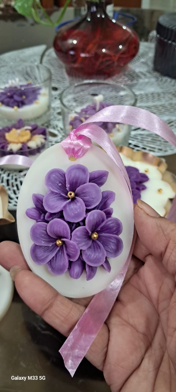 cupboard Locket purple lavender