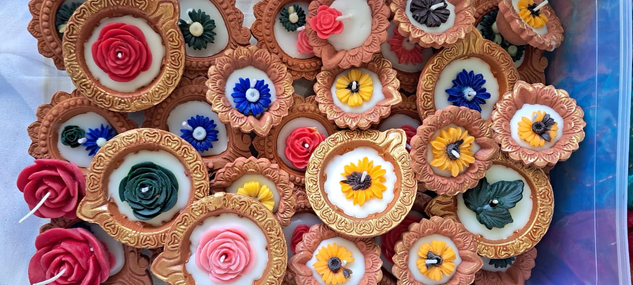 Diwali Diyas set of 4