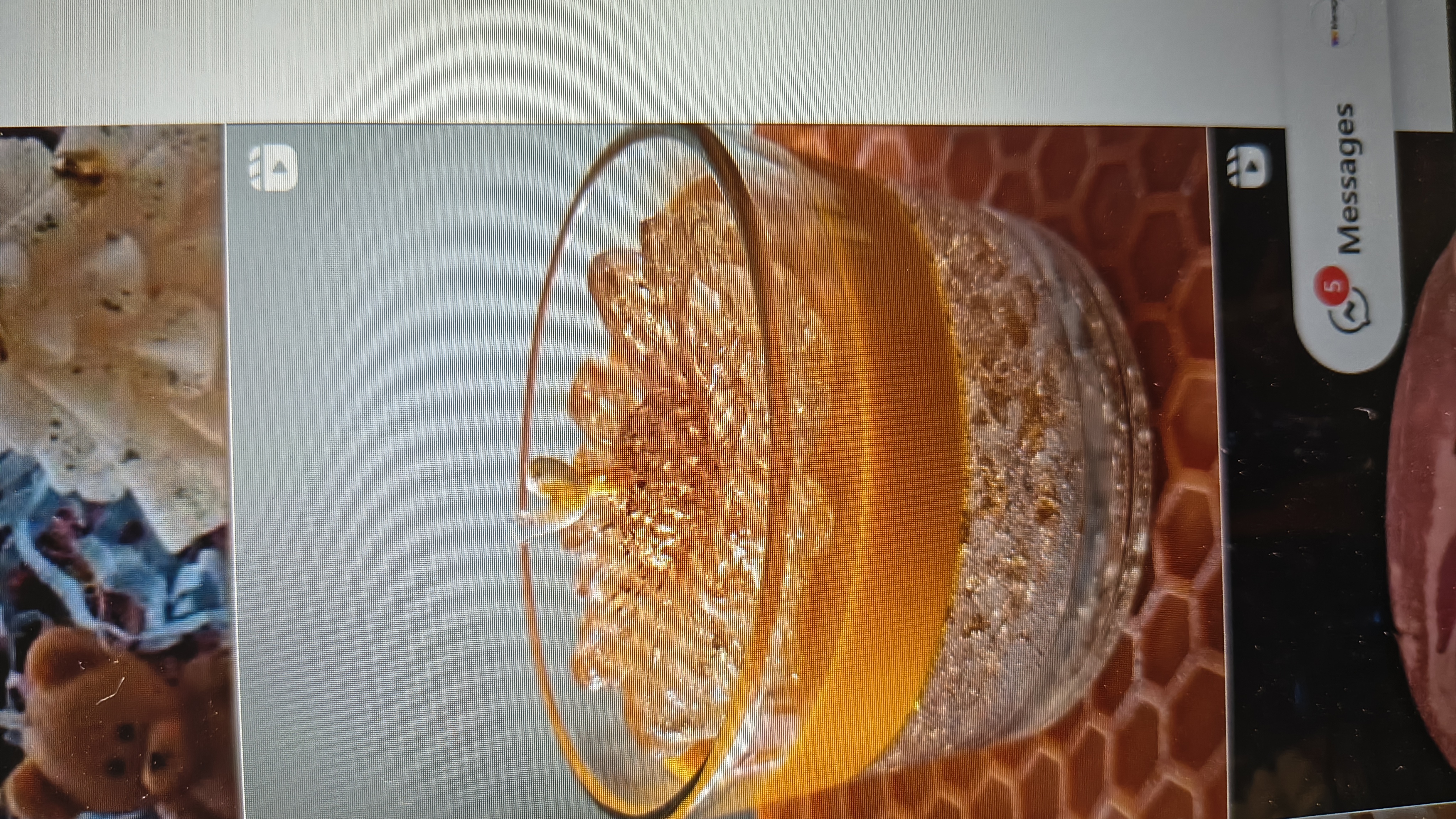 glass jar with oragne tops