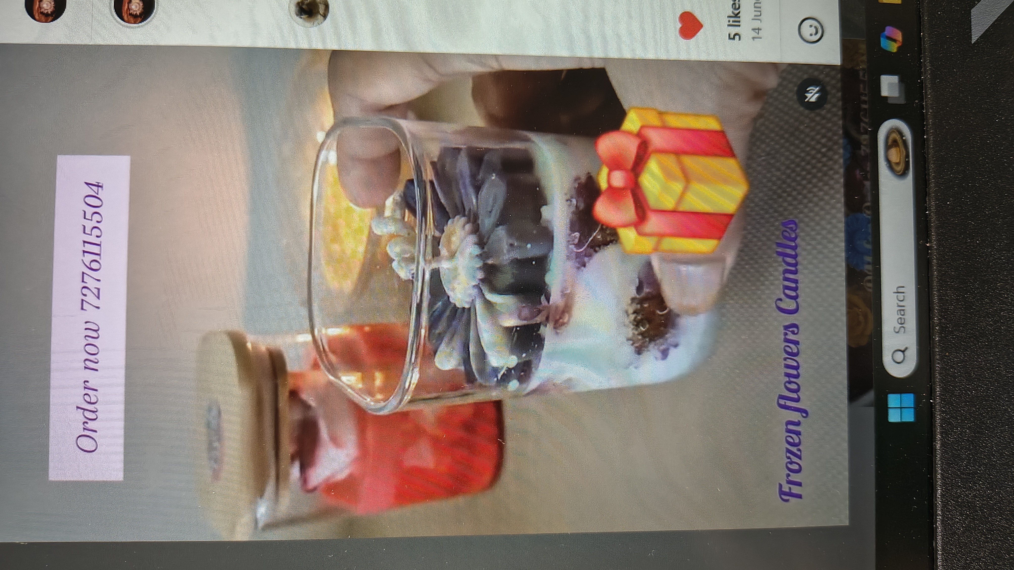 borosilate Jar with Wooden Lid