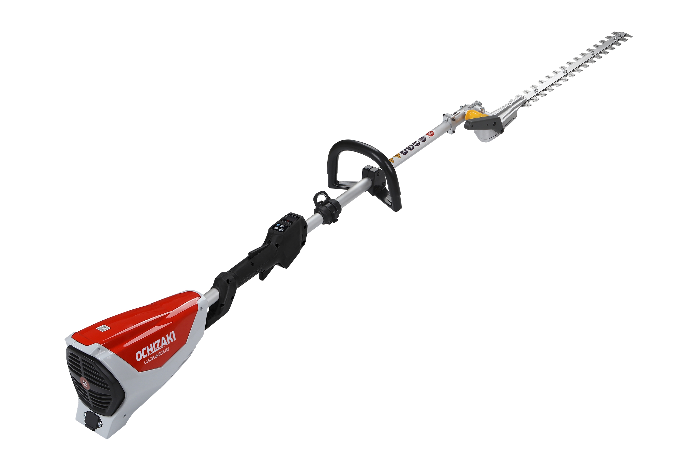 Rear mounted brushless electri broadband hedge trimmer YL-KD-36-48V