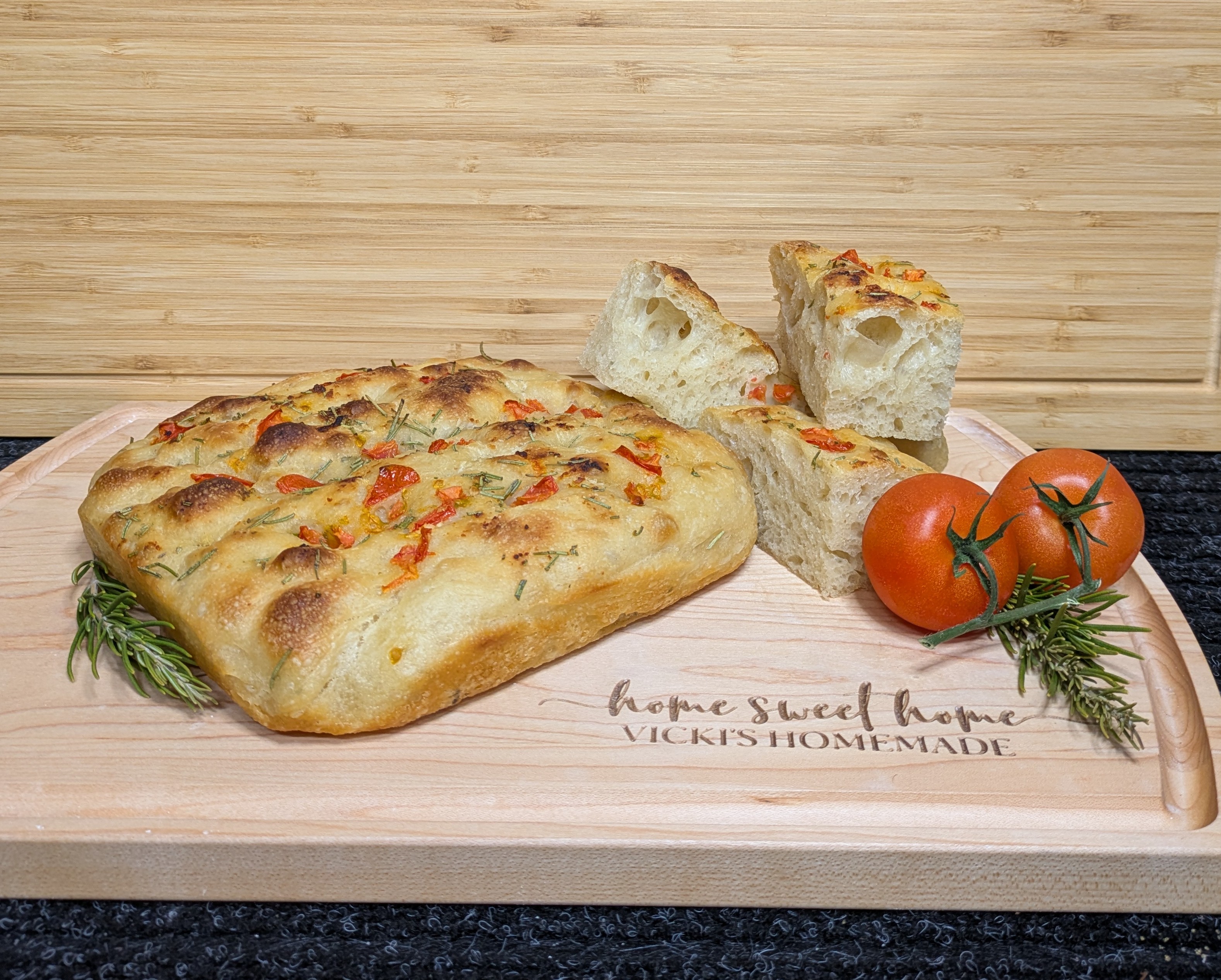Homemade Focaccia Bread