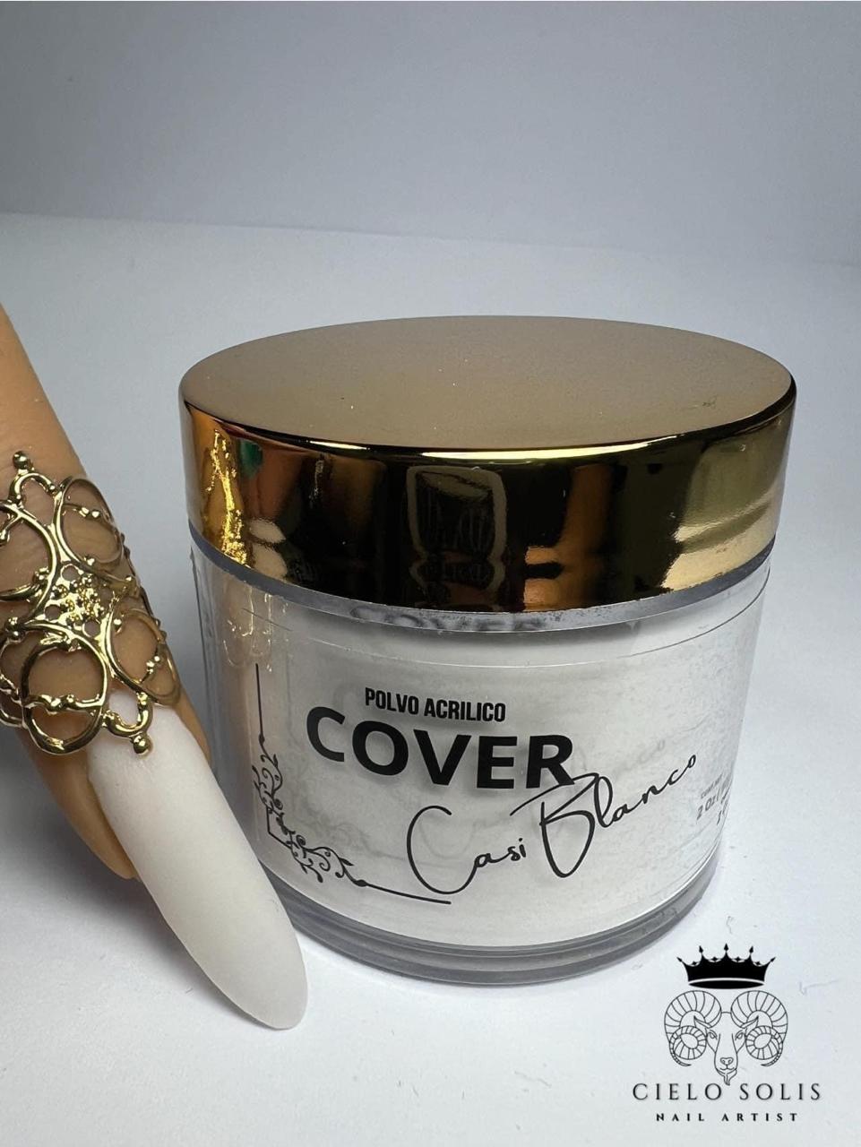 Acrilico Cover Casi Blanco