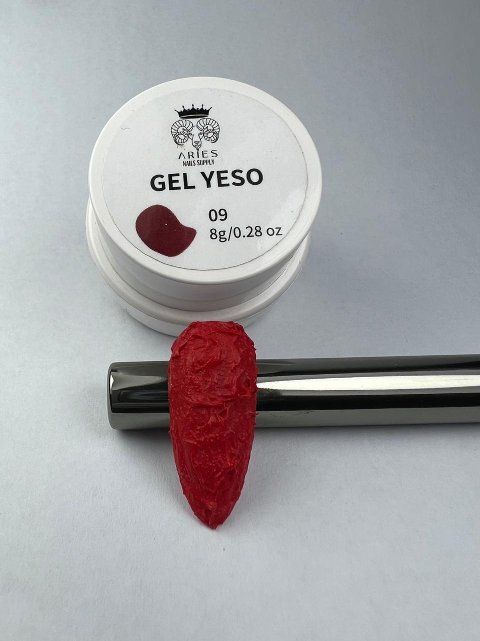 Gel Yeso Rojo