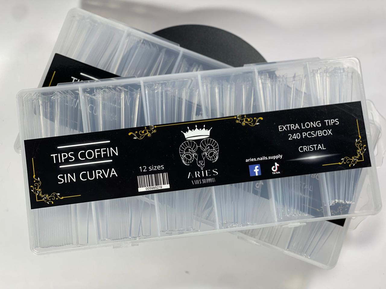 Tip Coffin Cristal Sin Curva