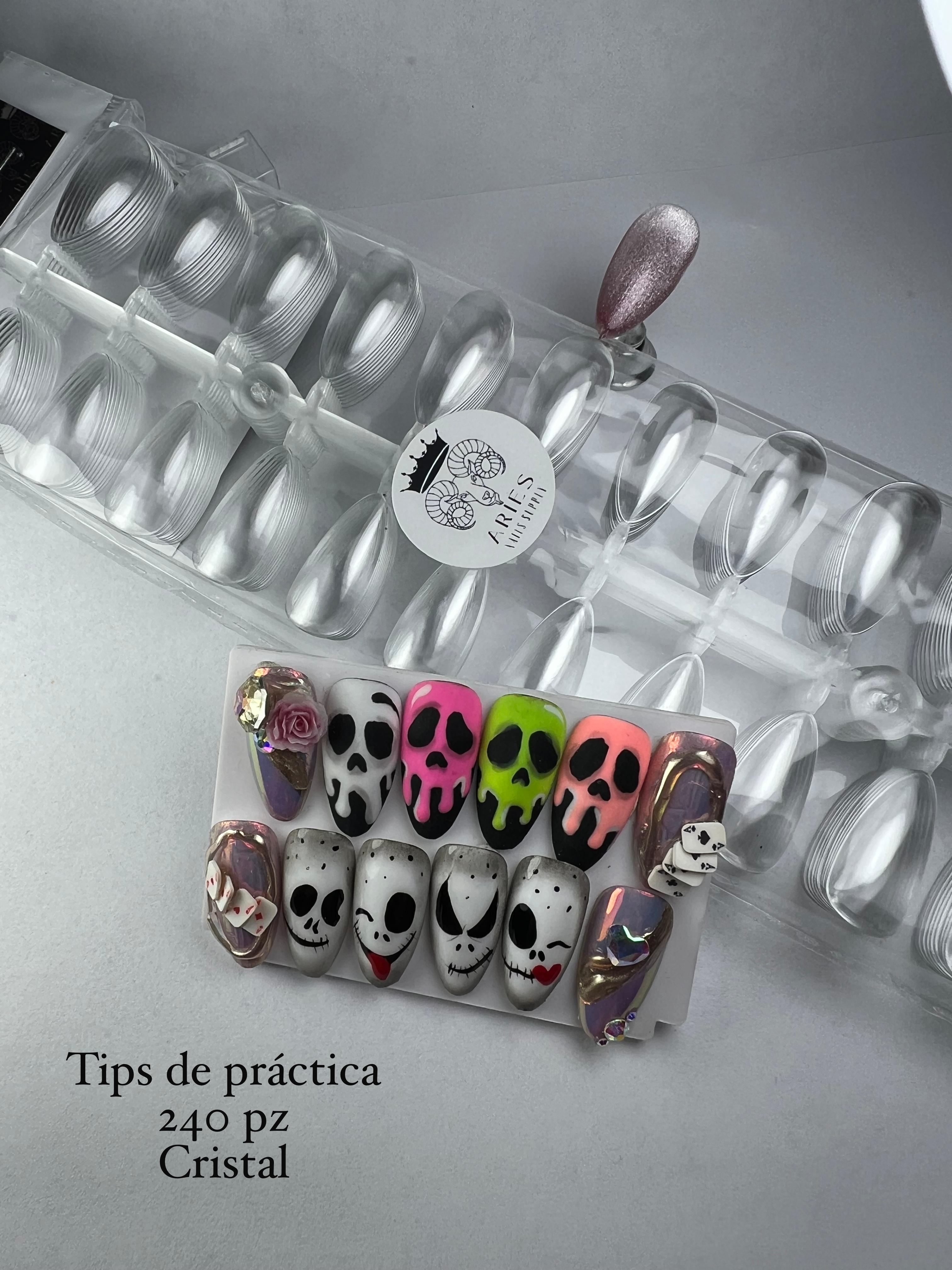 Tips de muestras cristal 