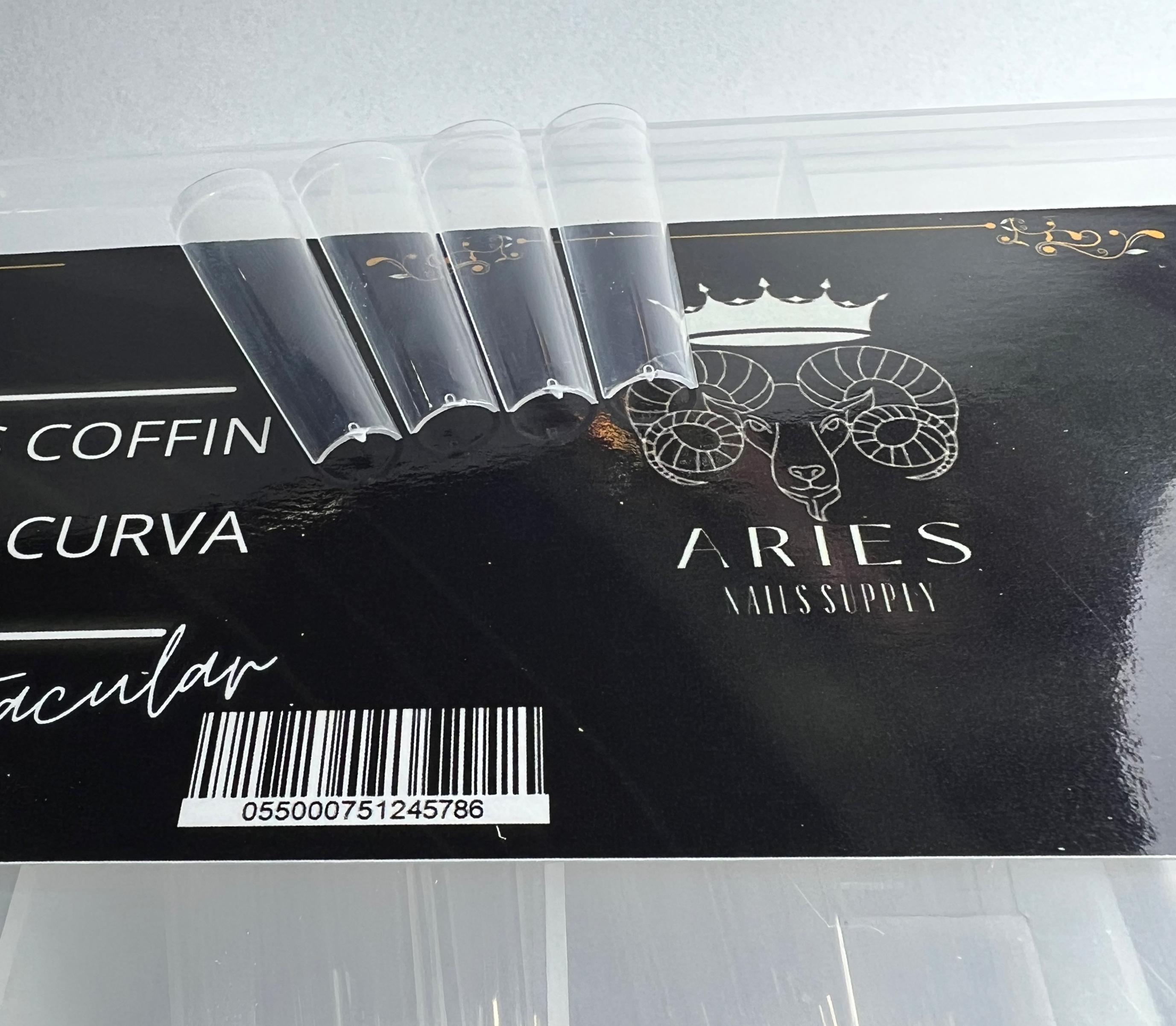 Tips COFFIN sin curva 400PZ