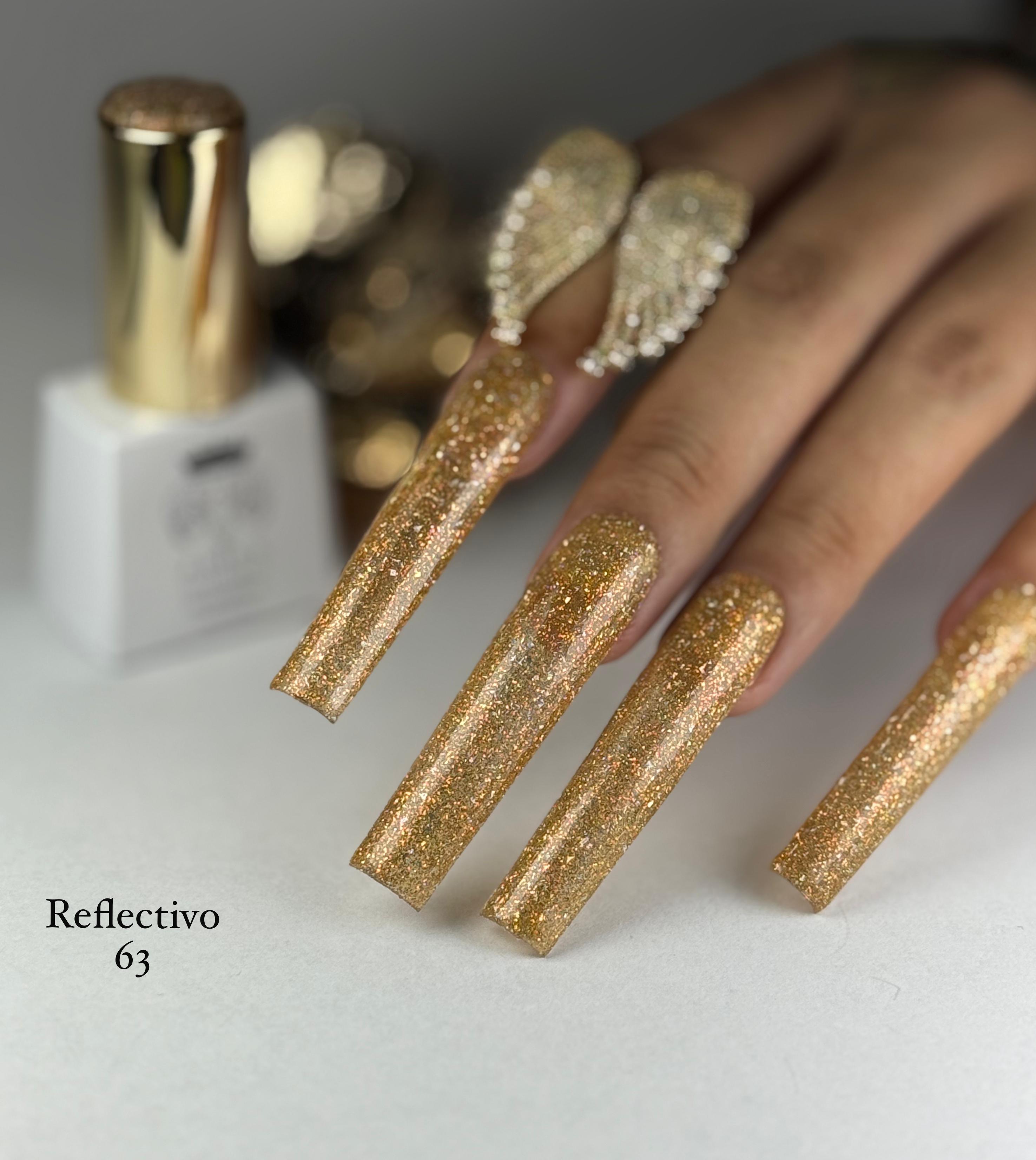 GEL FLAKE REFLECTIVO 63