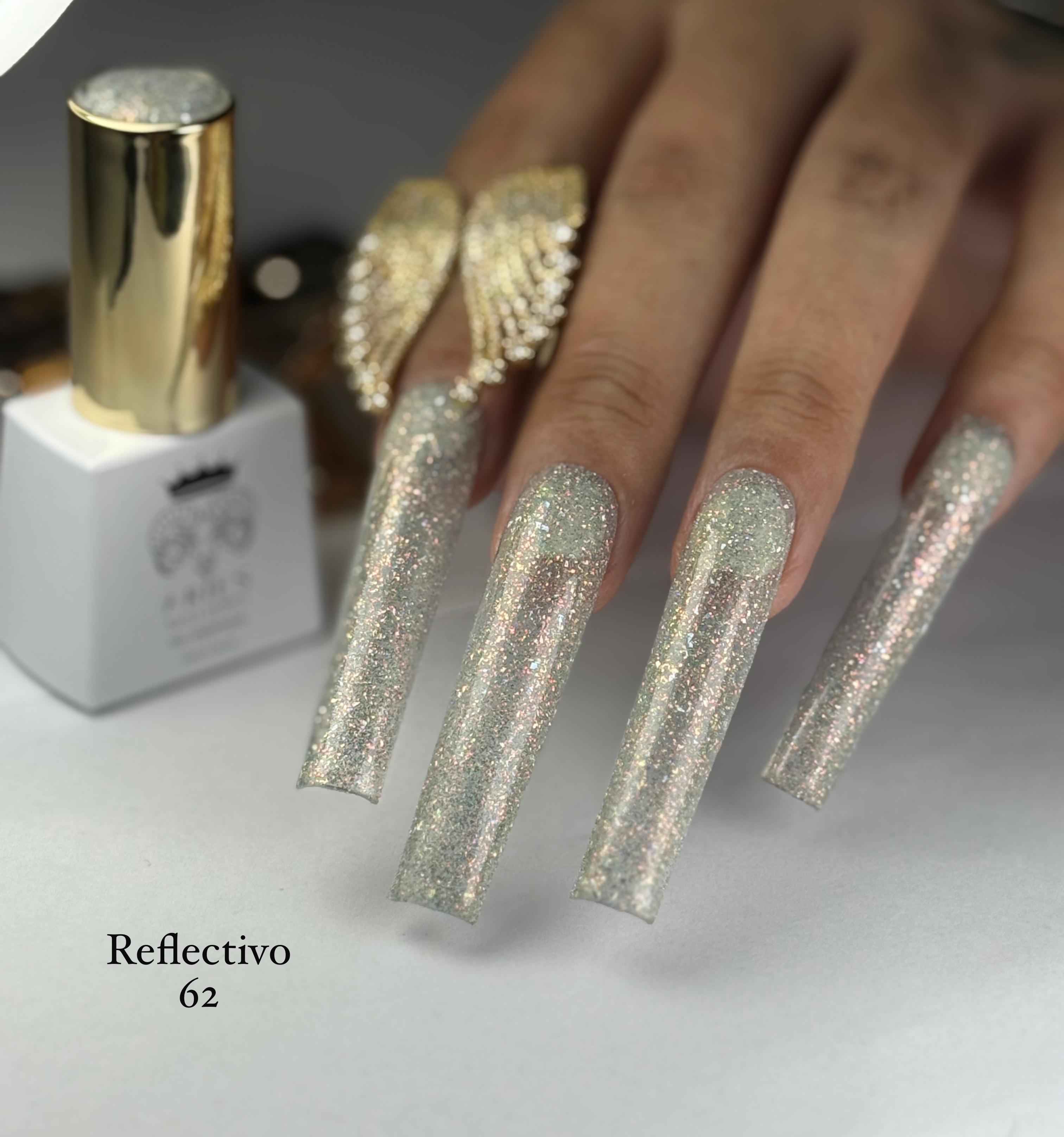 GEL FLAKE REFLECTIVO 62