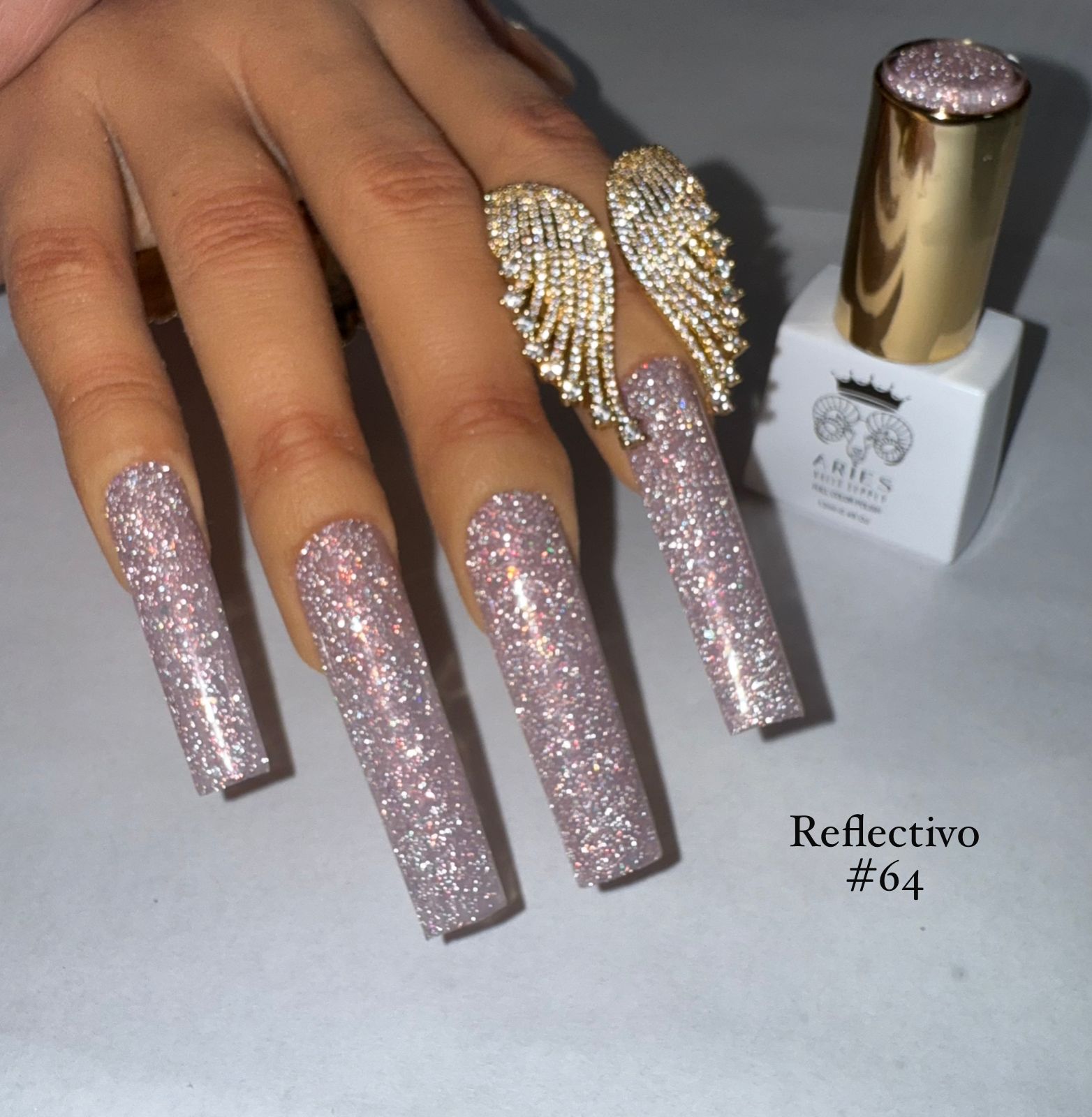 GEL FLAKE REFLECTIVO 64