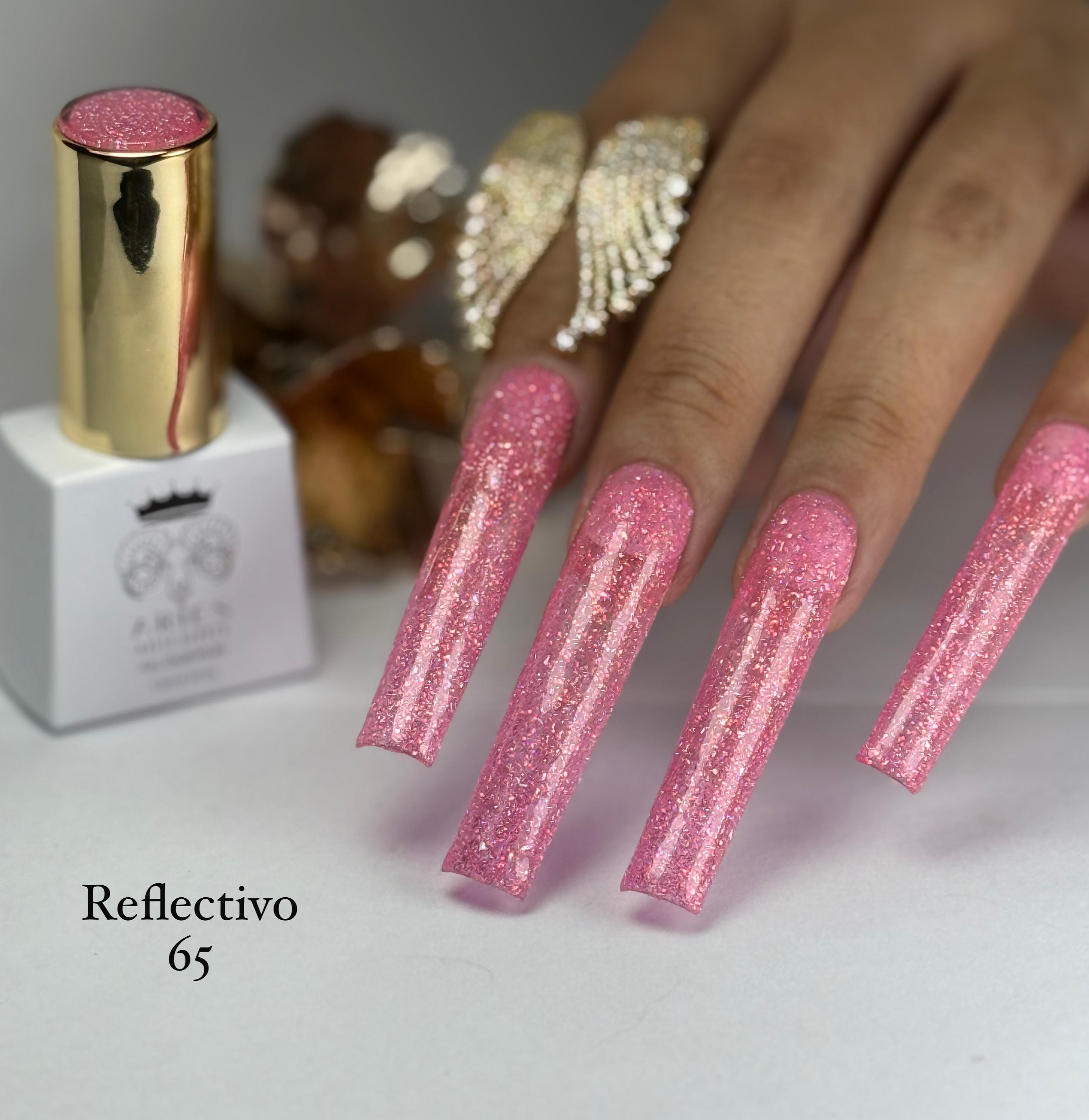 GEL FLAKE REFLECTIVO 65