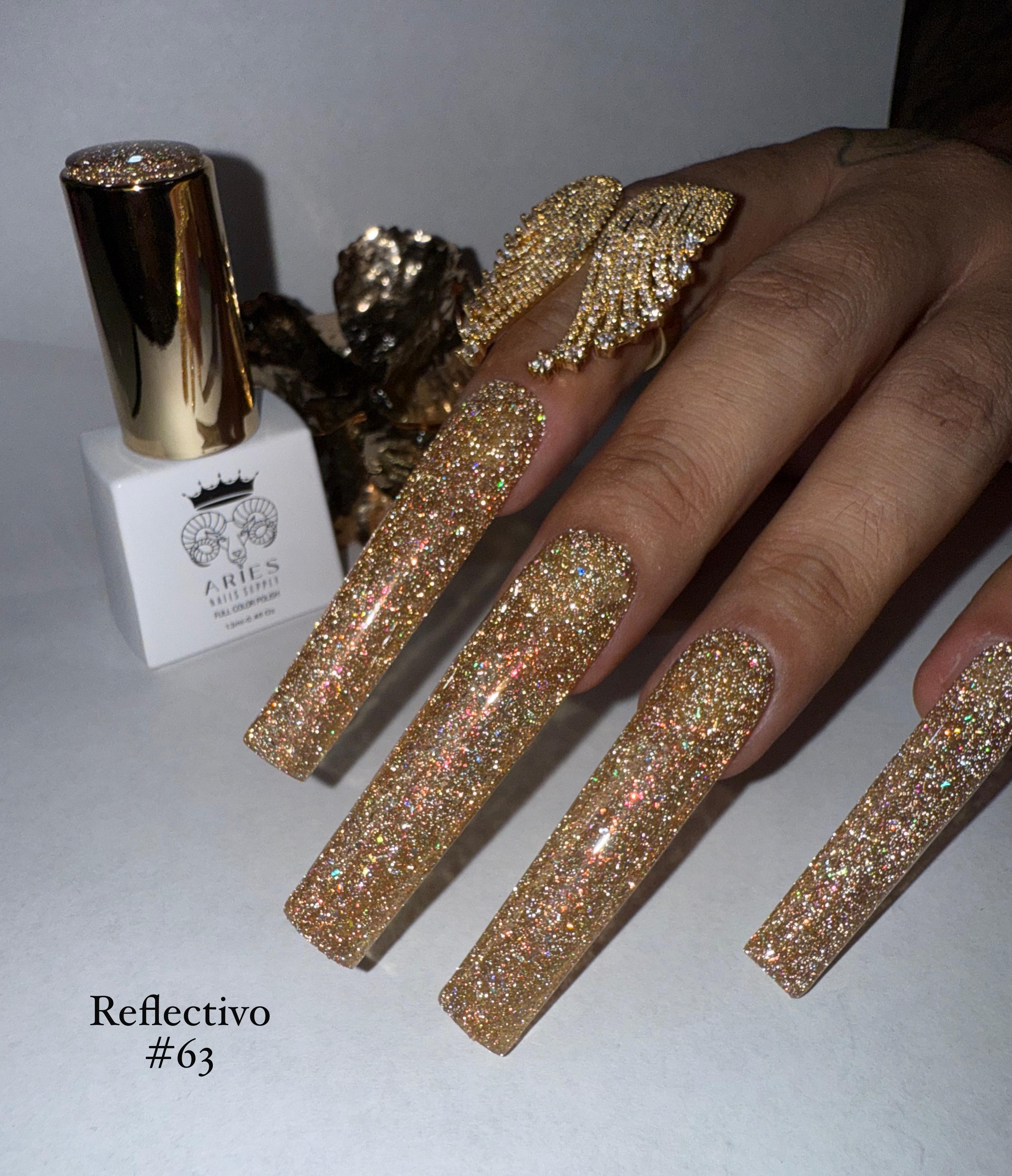 GEL FLAKE REFLECTIVO 63