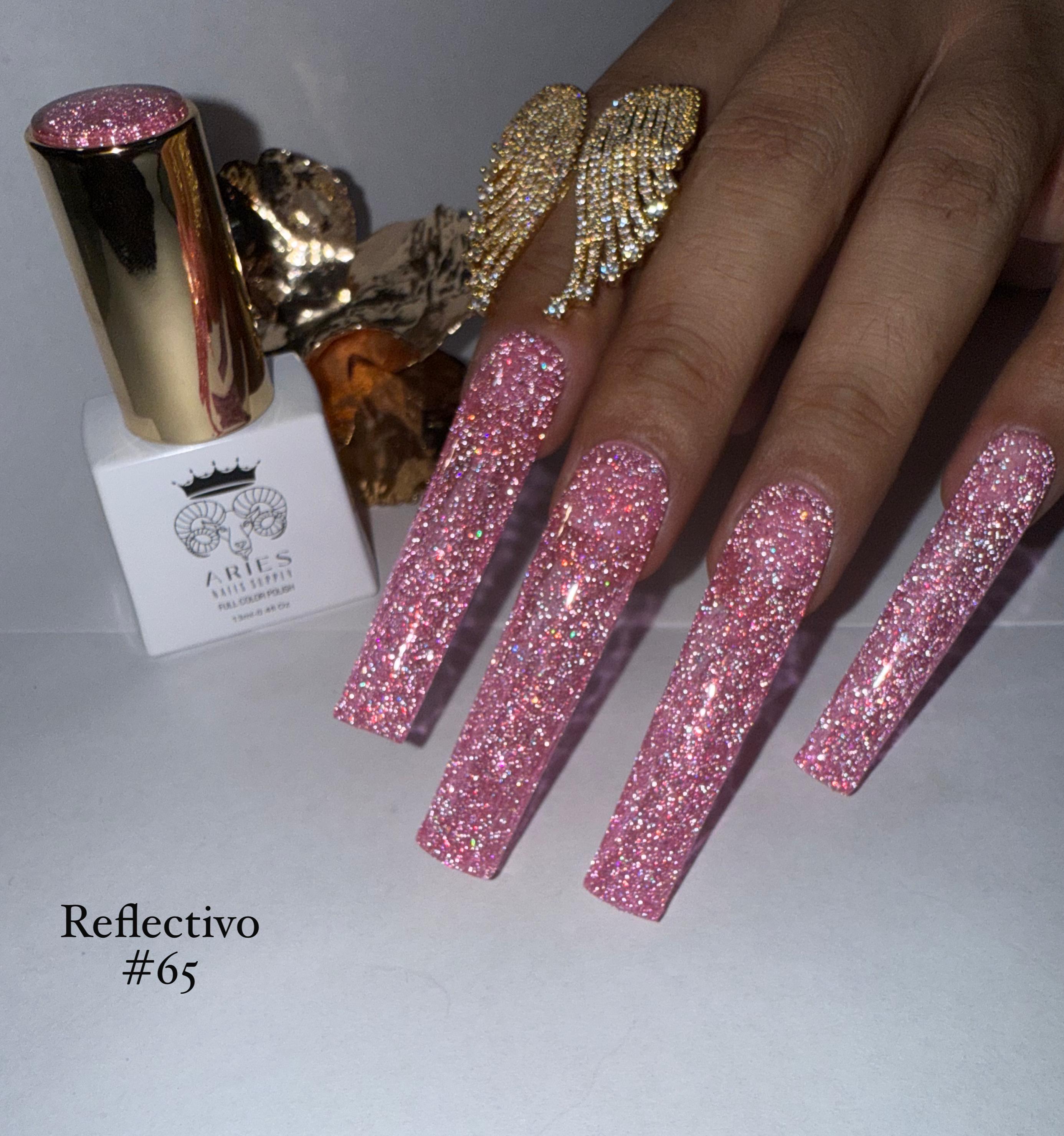 GEL FLAKE REFLECTIVO 65