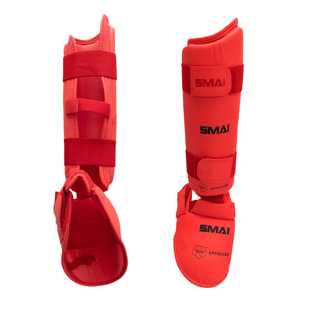 Shinguards W/ Instep - Karate - WKF Approved