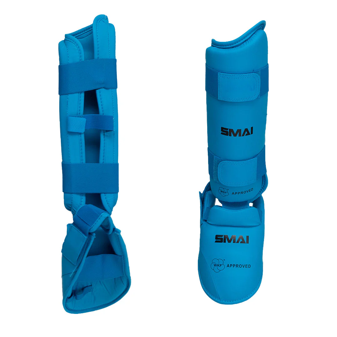 Shinguards W/ Instep - Karate - WKF Approved