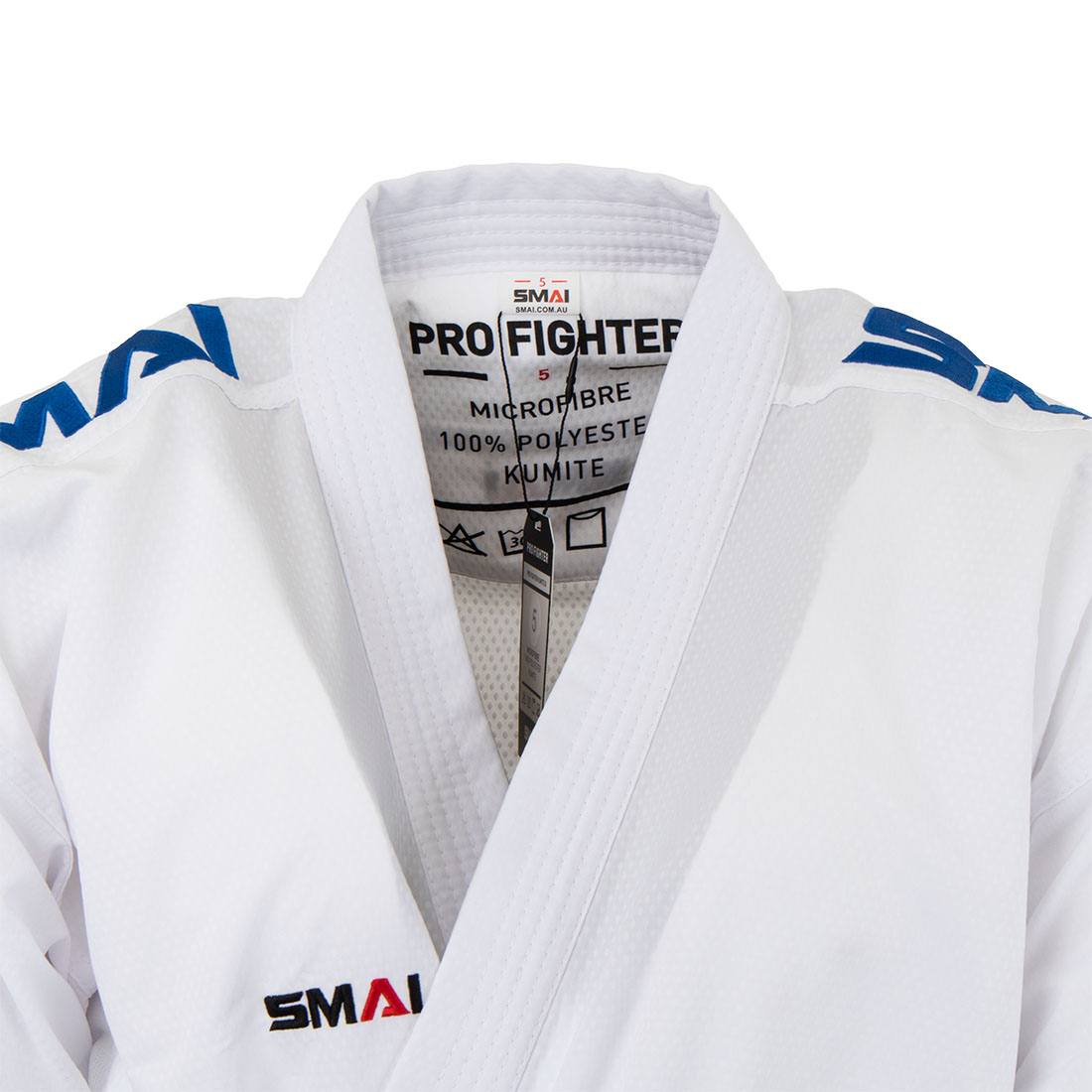 Pro Fighter - Kumite Gi - Red/Blue - WKF Approved
