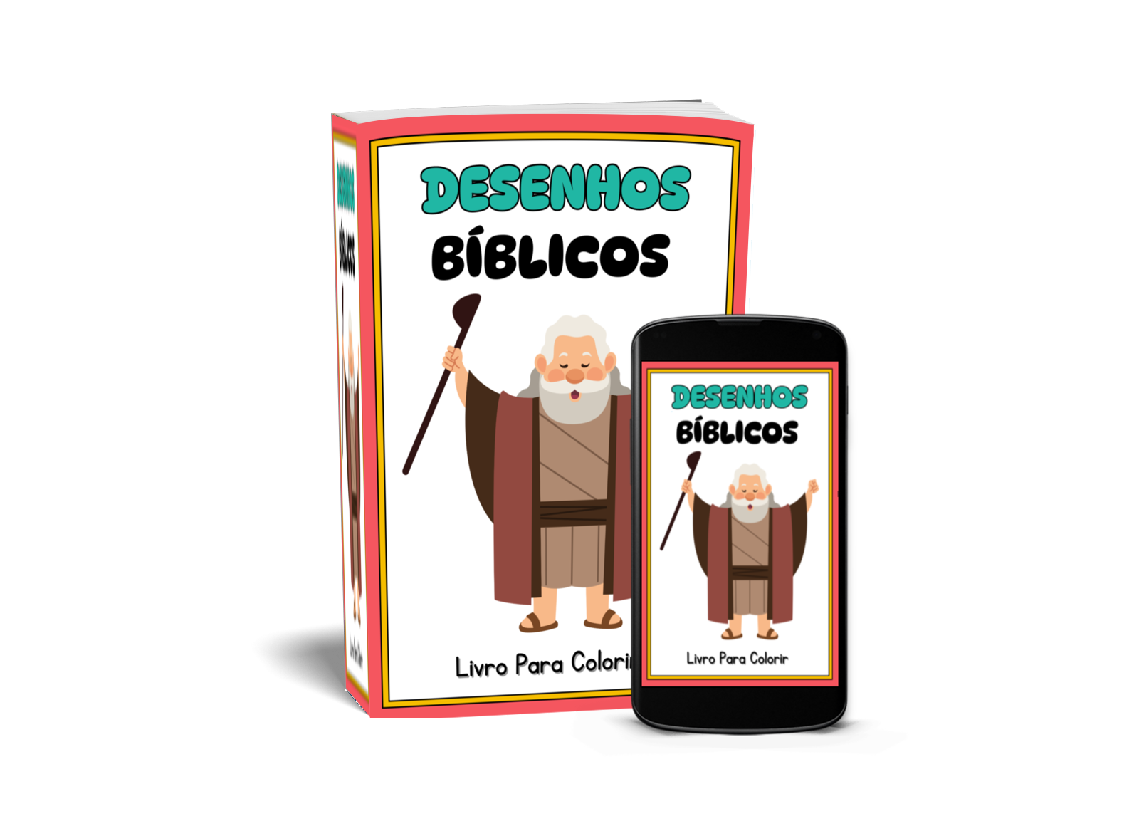 Desenhos Bíblicos - Livro Para Colorir