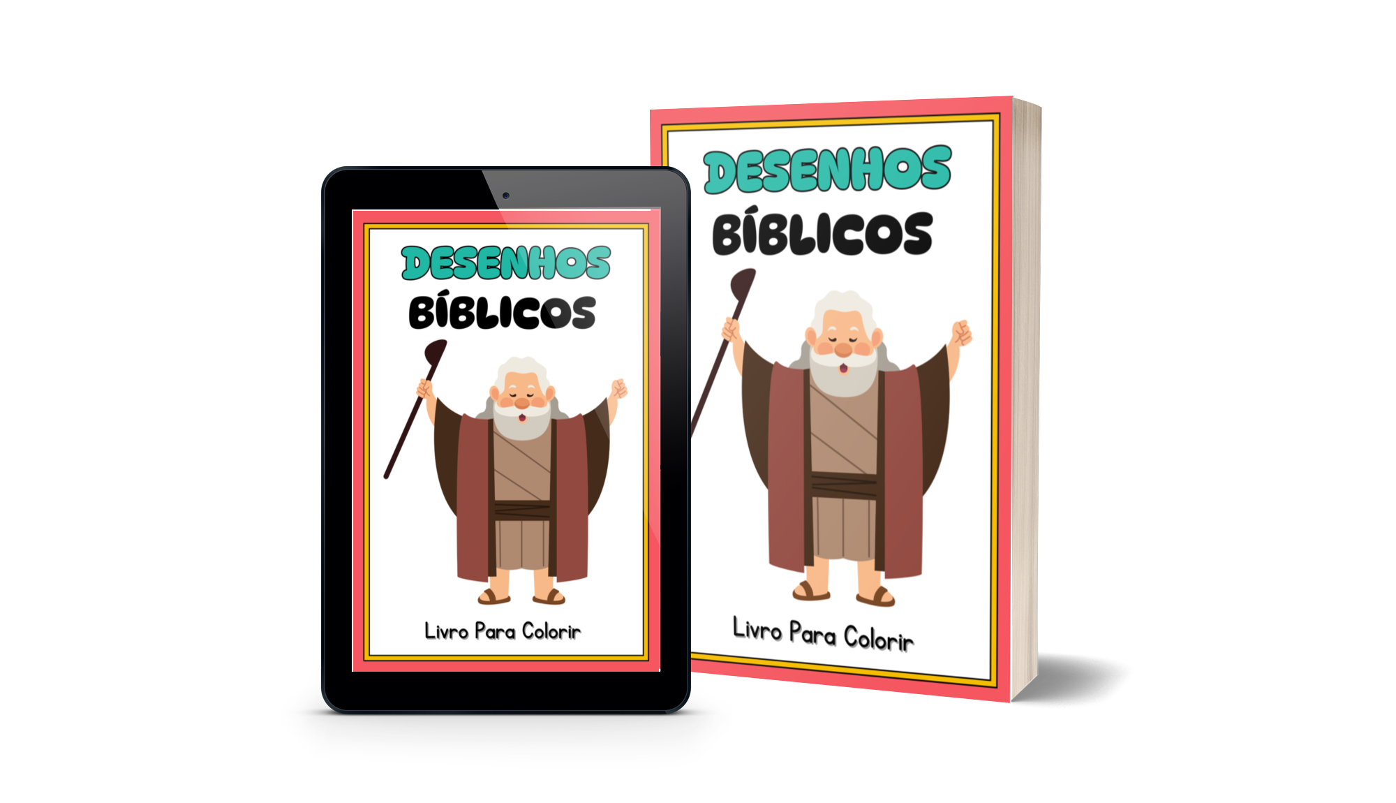 Desenhos Bíblicos - Livro Para Colorir