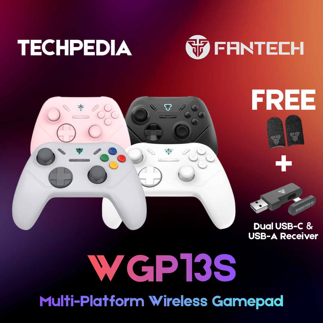 Fantech WGP13 / WGP13S / WGP-13S Shooter III 3 Hall Effect Wireless Gamepad / Joystick / Console Controller