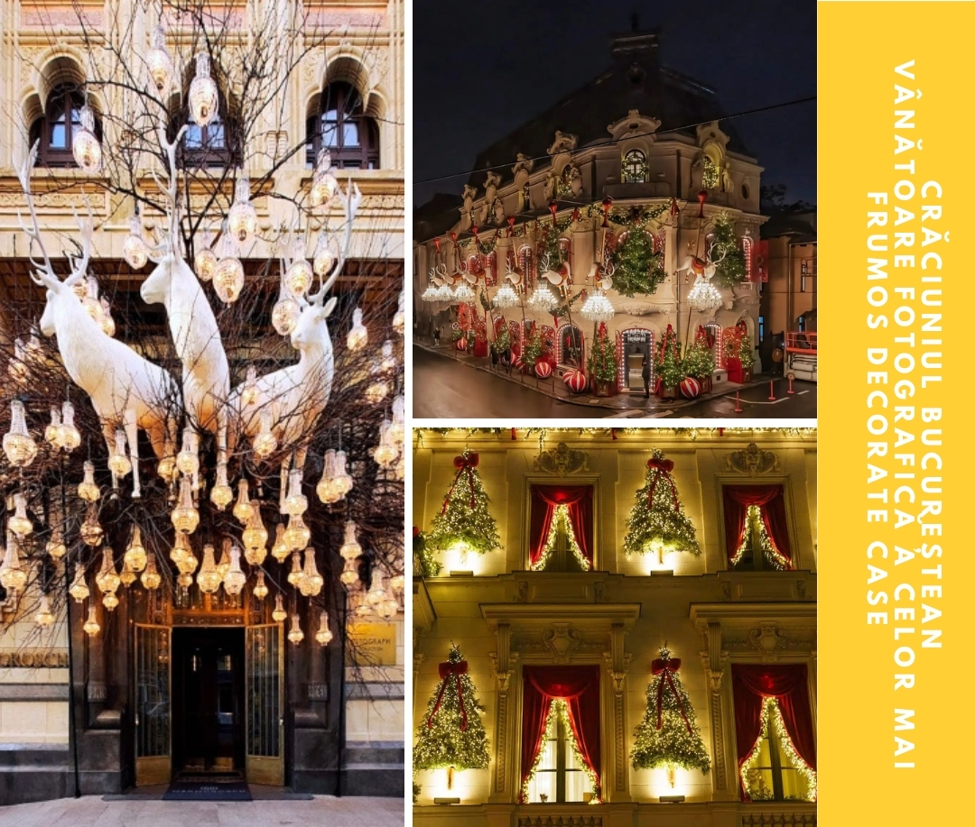 Tur fotografic - cele mai frumos decorate case vechi din București