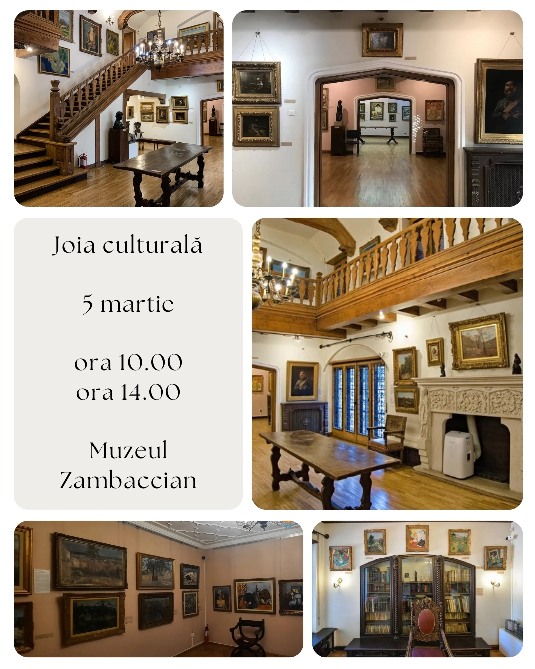 Tur ghidat la Muzeul Zambaccian - 5 martie