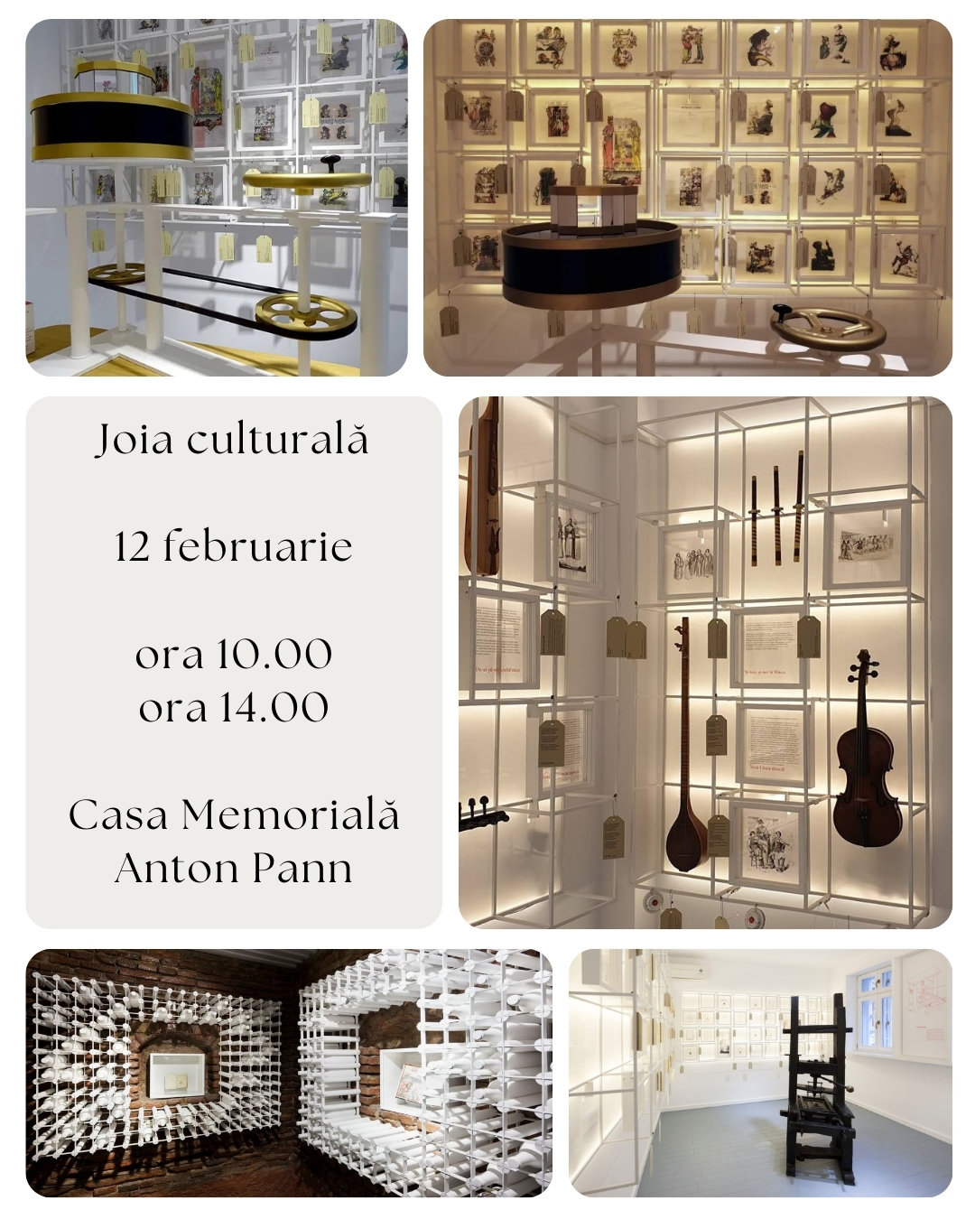 Vizită ghidată la muzeul Anton Pann