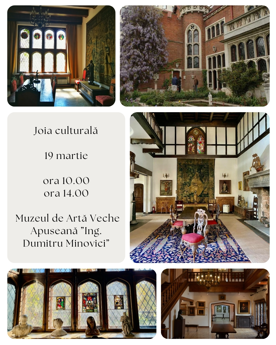 Vizită la Muzeul de Artă Medievală - 19 martie