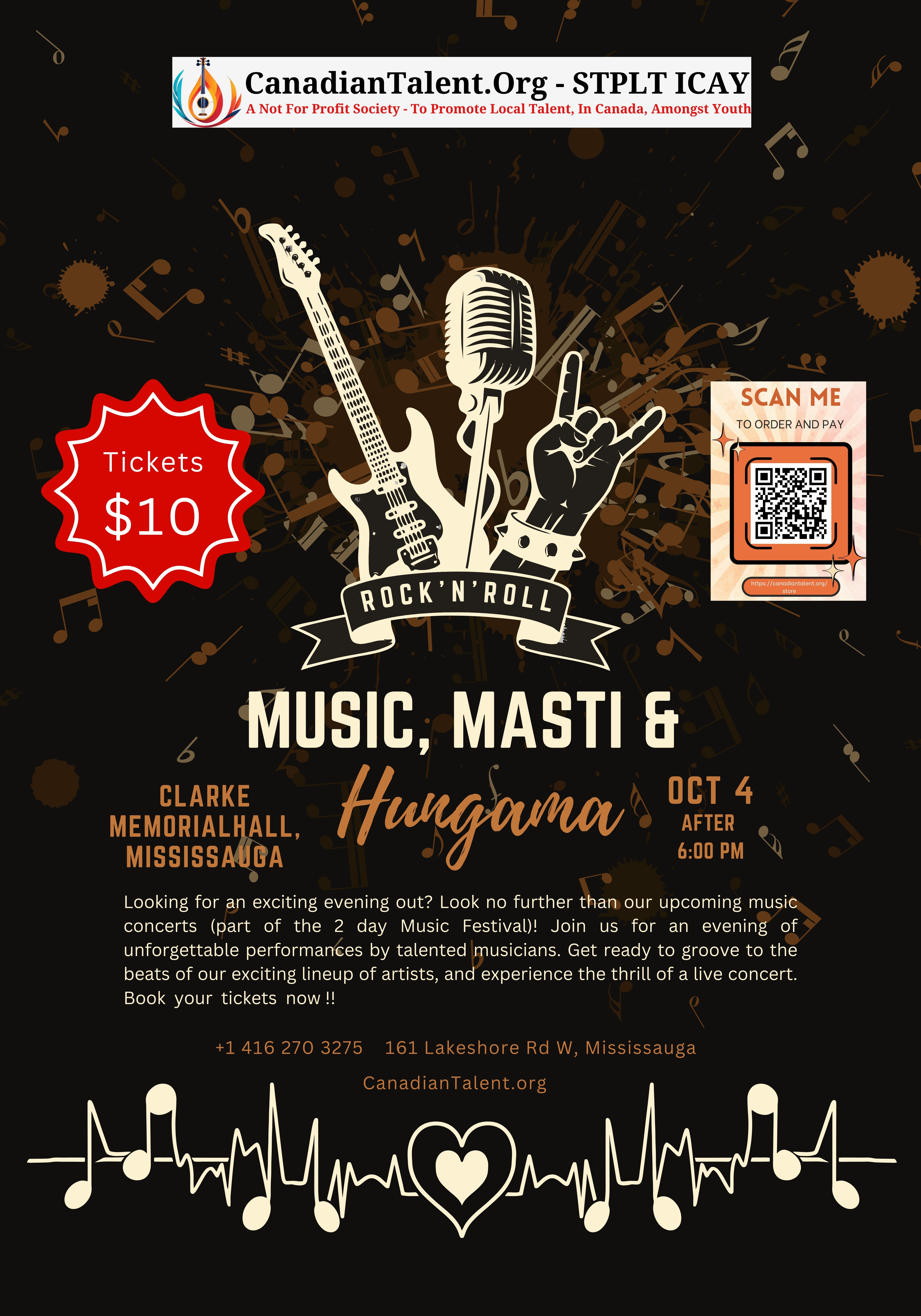 Member's Appreciation Event + GTA West Talent Show (Non Members) - Oct 4th 2025 (All Day)