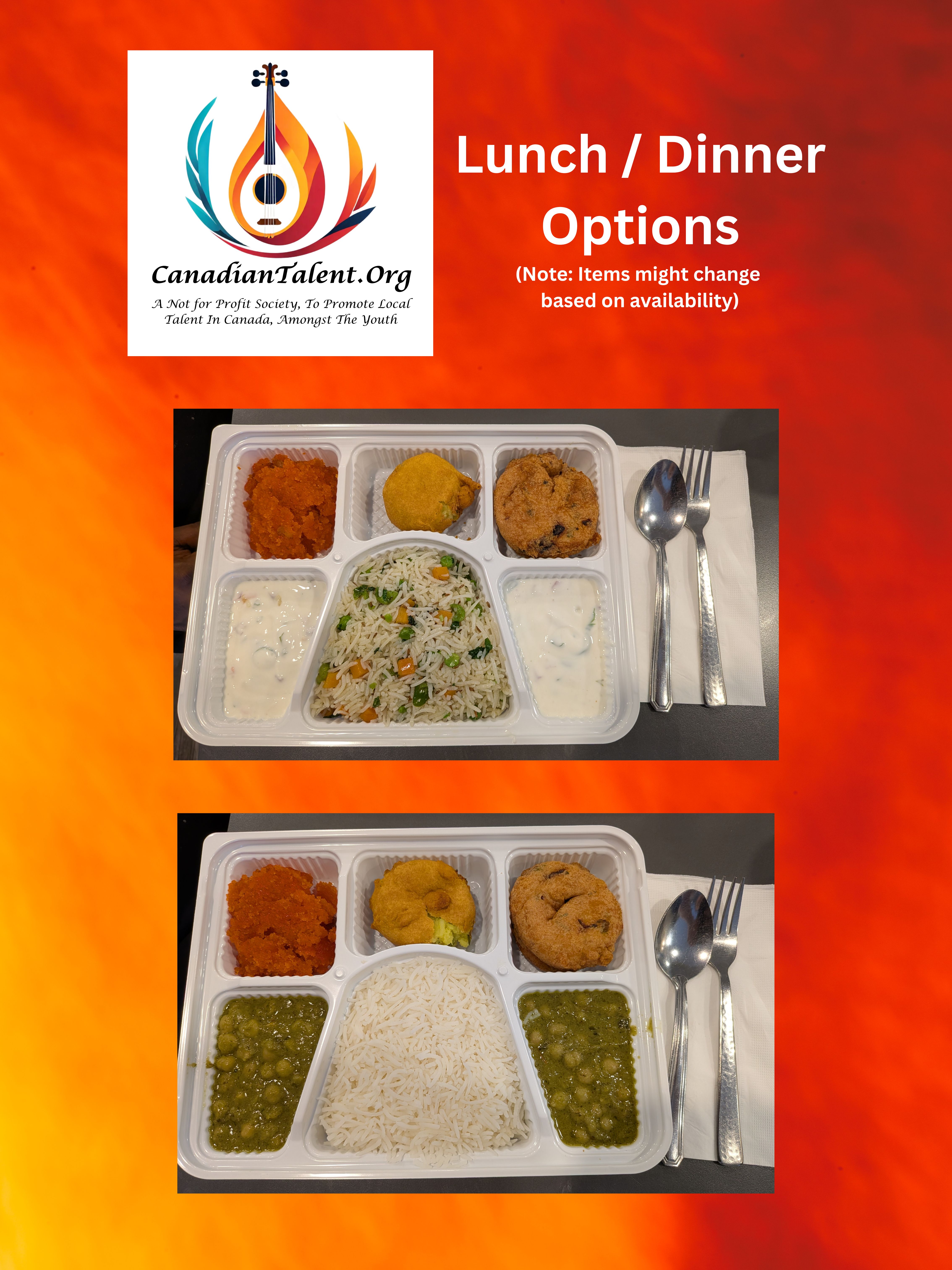 Lunch or Dinner on Oct 4