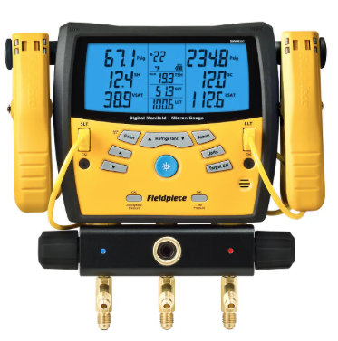 Fieldpiece SM380VINT - SMAN® Refrigerant Manifold 3-port