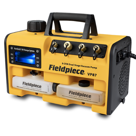 Fieldpiece VP87 – 8 CFM Vacuum Pump