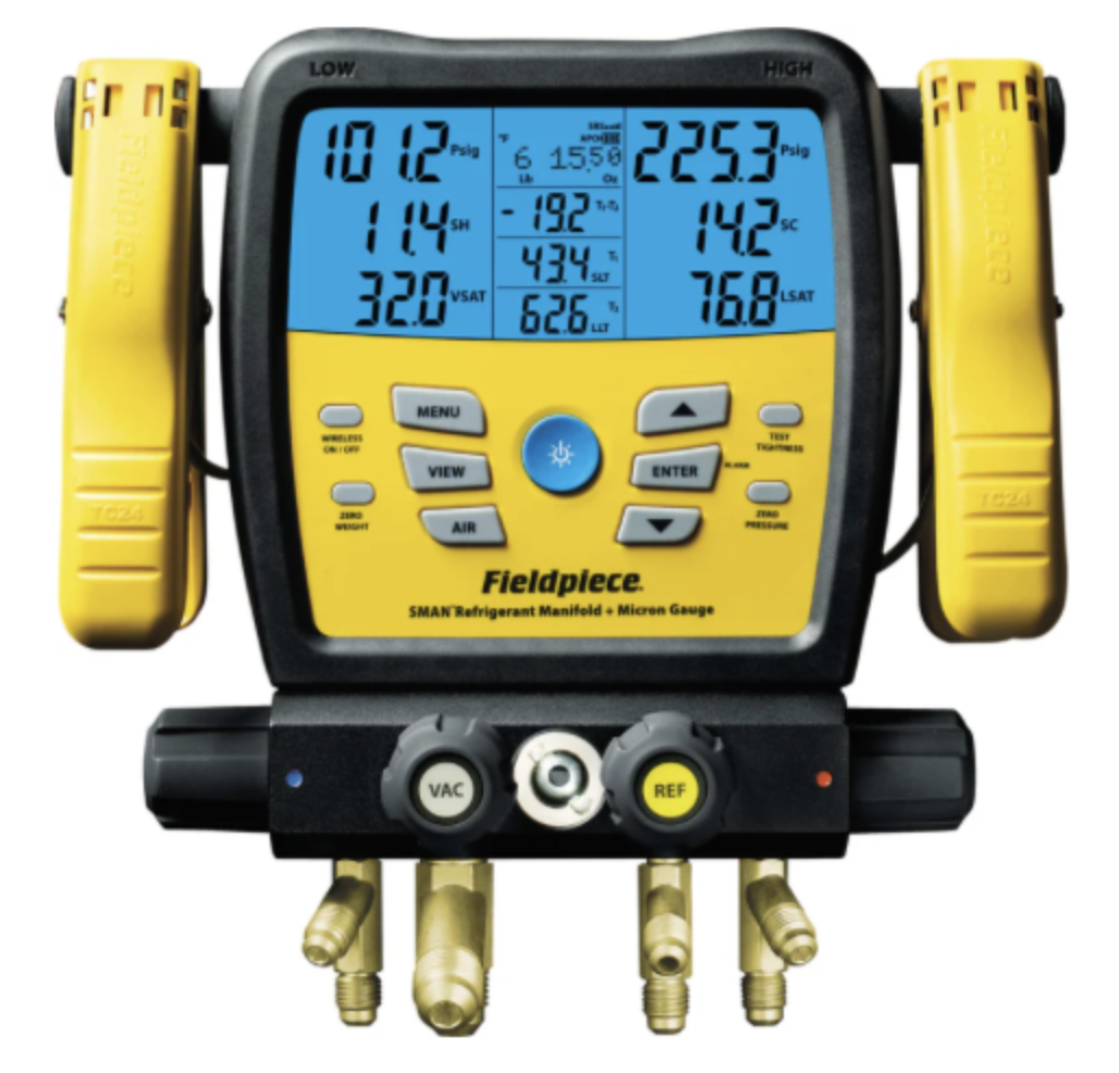 Fieldpiece SM480VINT - SMAN® Refrigerant Manifold 4-port