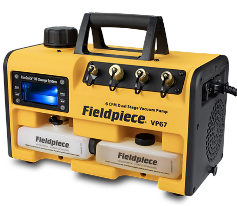 Fieldpiece VP67 – 6 CFM Vacuum Pump