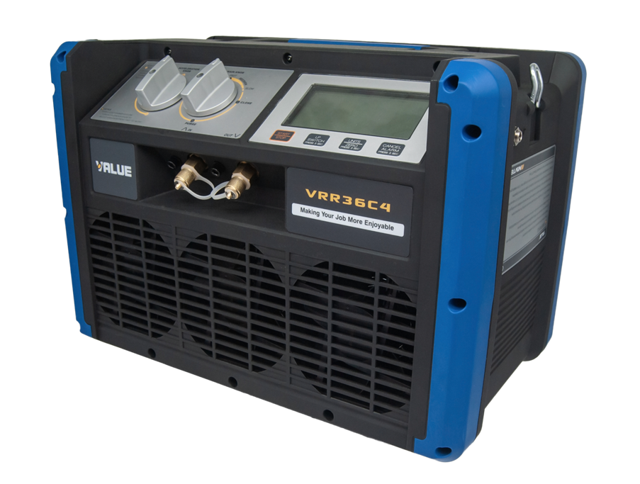 Refrigerant recovery unit Value VRR36C4, 4 cylinders