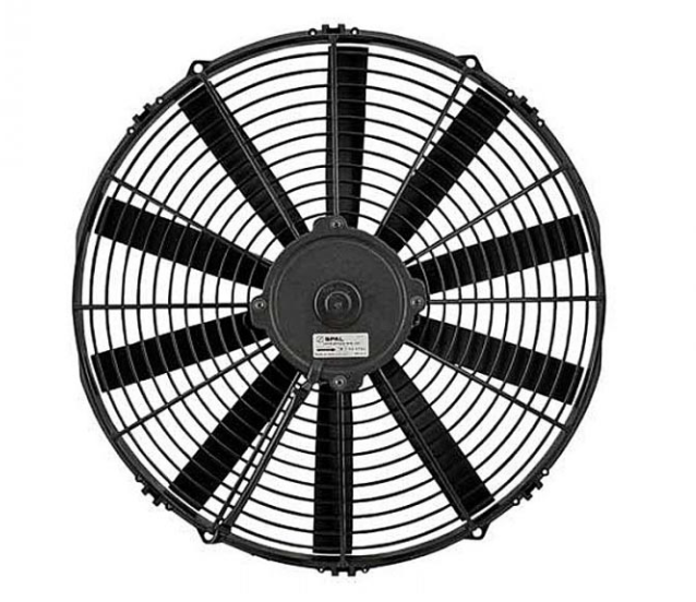 Axial fan SPAL, 255mm, blowing, 12V, VA11-AP7/C-29S