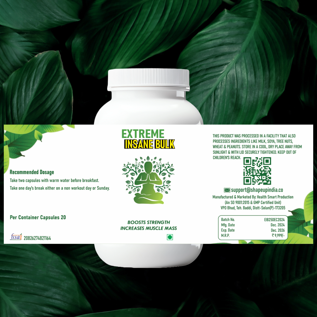 Extreme Insane Bulk | Enhanced Advanced Muscle Mass Builder