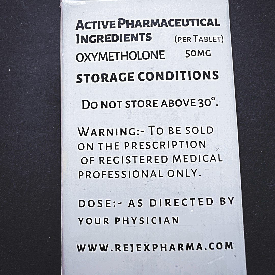 REJEX PHARMA ANAPPOLON / OXY 50 MG 