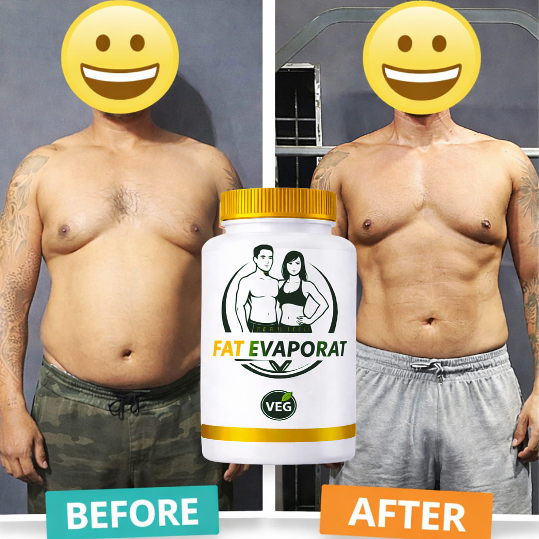 Fat Evaporat | Natural Fat Burner For Men & Women | Weight Loss | Cuts Appetite | 75  Veg Capsules 800 Mg Each