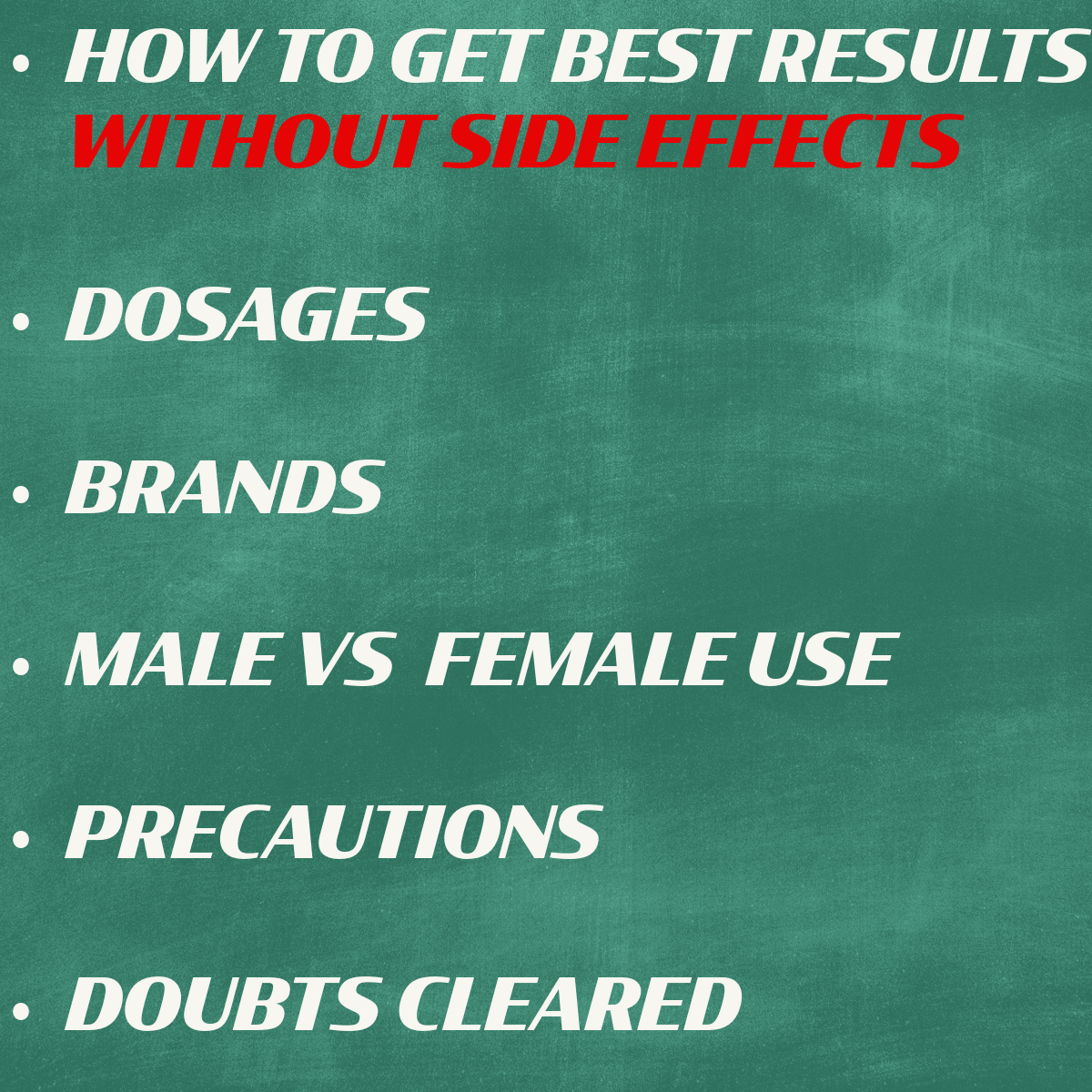 Clenbuterol E BOOK | 12 Pages | When, Brand, Precaution Etc All Included | Plus Doubts Cleared