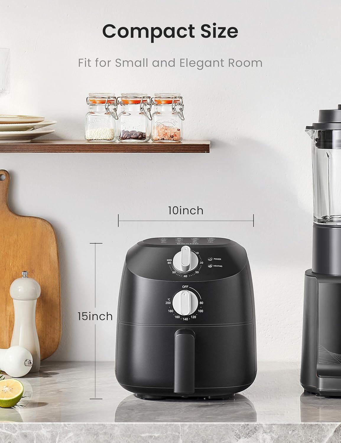 Midea Air Fryer, 1150 Watt, 2 L