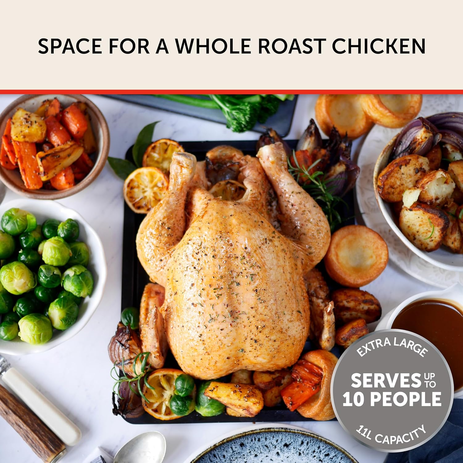 Breville Halo Flexi Air Fryer & Large Mesh Tray