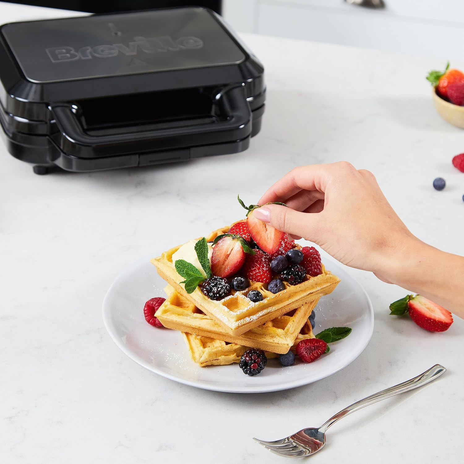 Breville 3-in-1 Ultimate Snack Maker | Deep Fill Toastie Maker