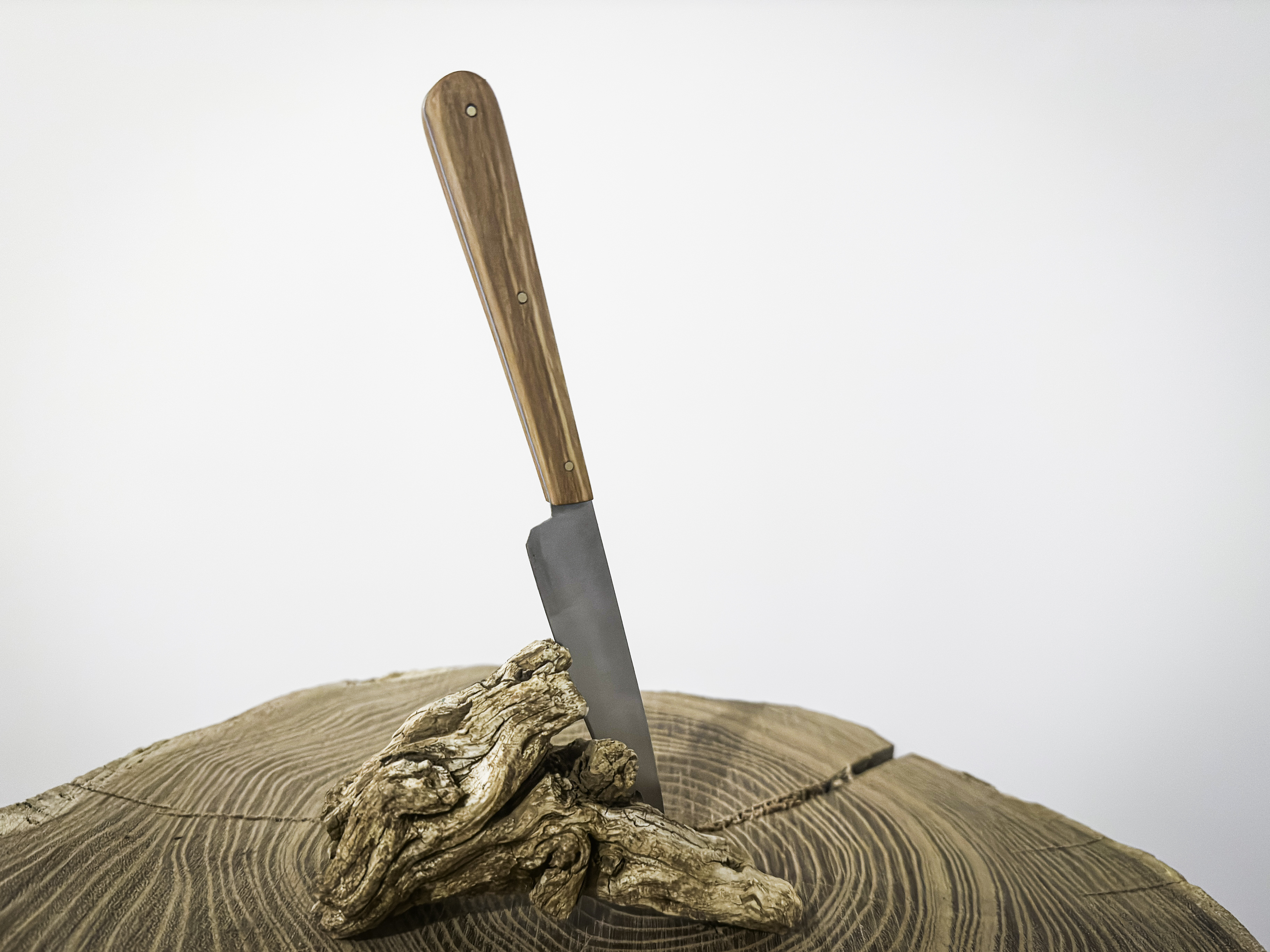 Couteau d'office manche en pommier