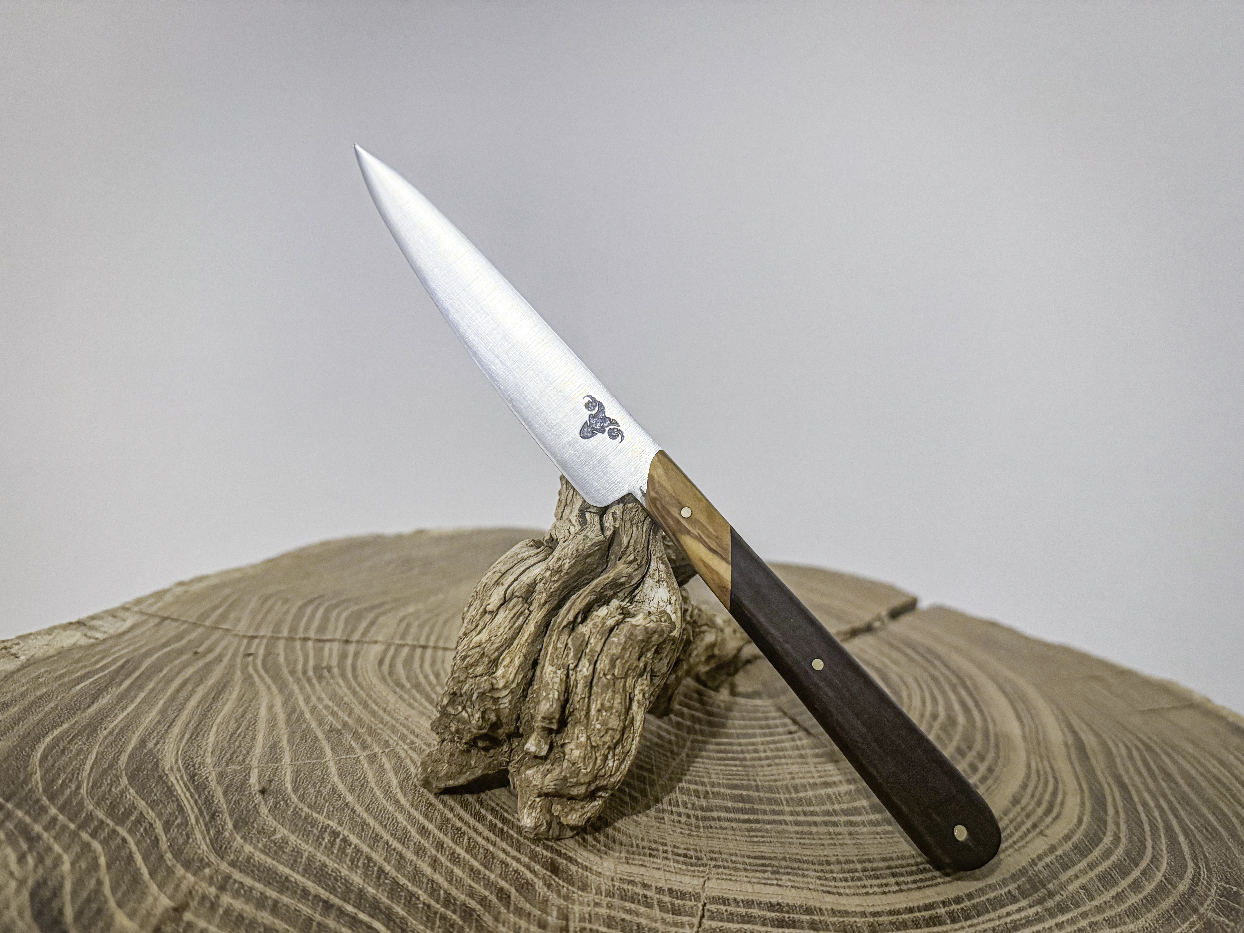 Couteau d'office manche olivier / palissandre