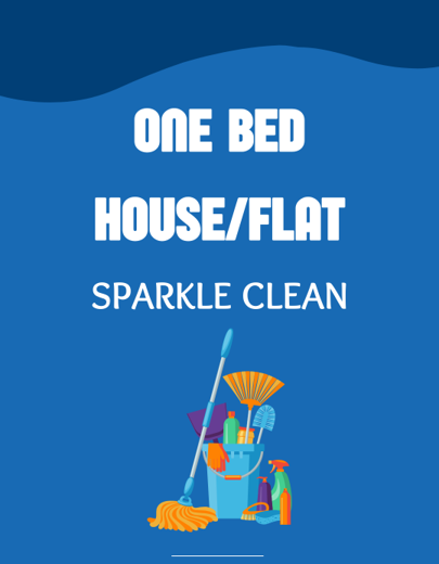 Sparkle Clean - One Bed