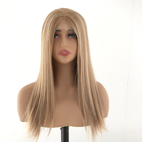 16 INCH Balayage Blonde Remy Human Hair HD Lace Front Wig