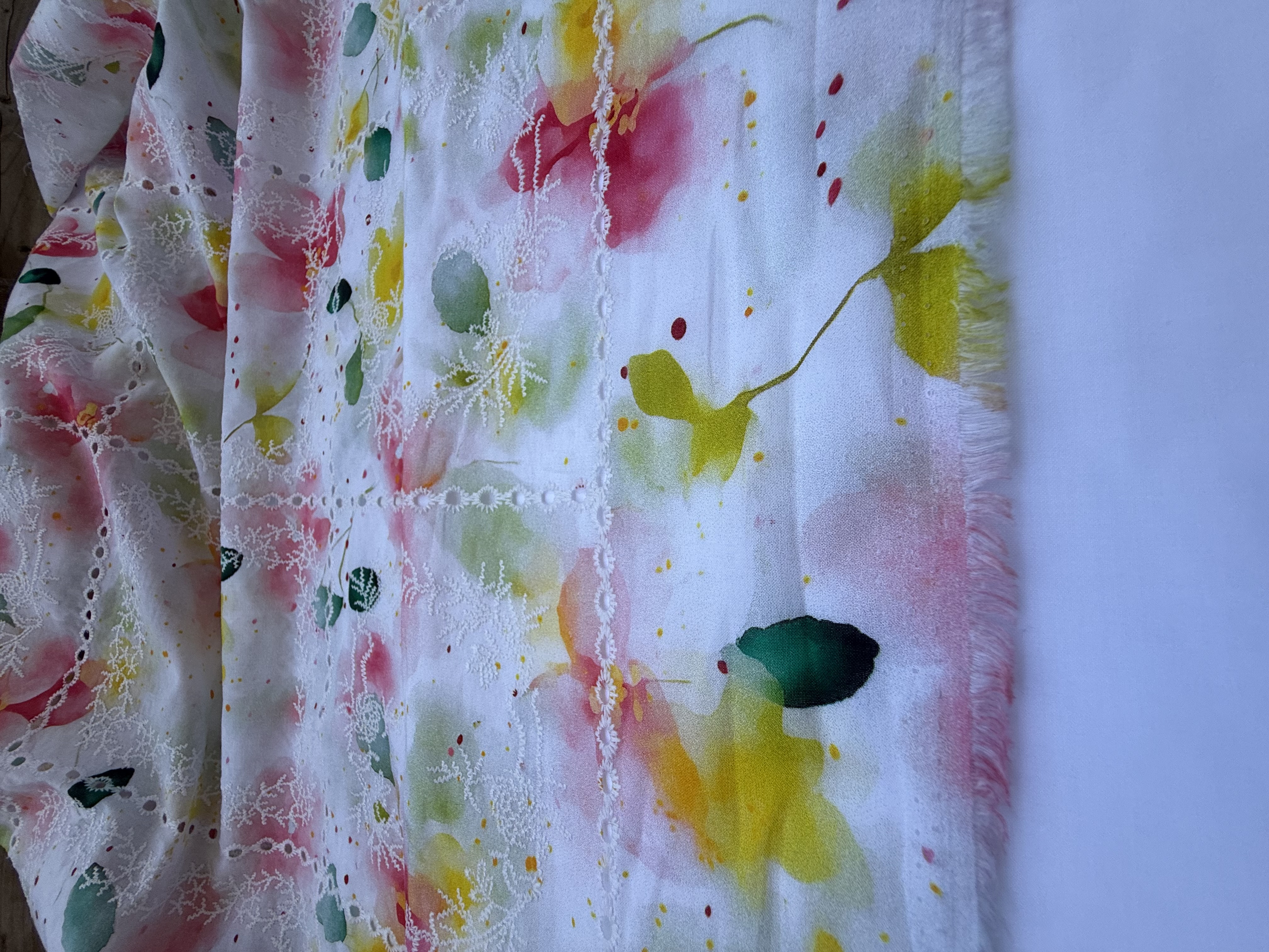 Printed Chikankari Lawn 2 Piece Suit for Women - D2