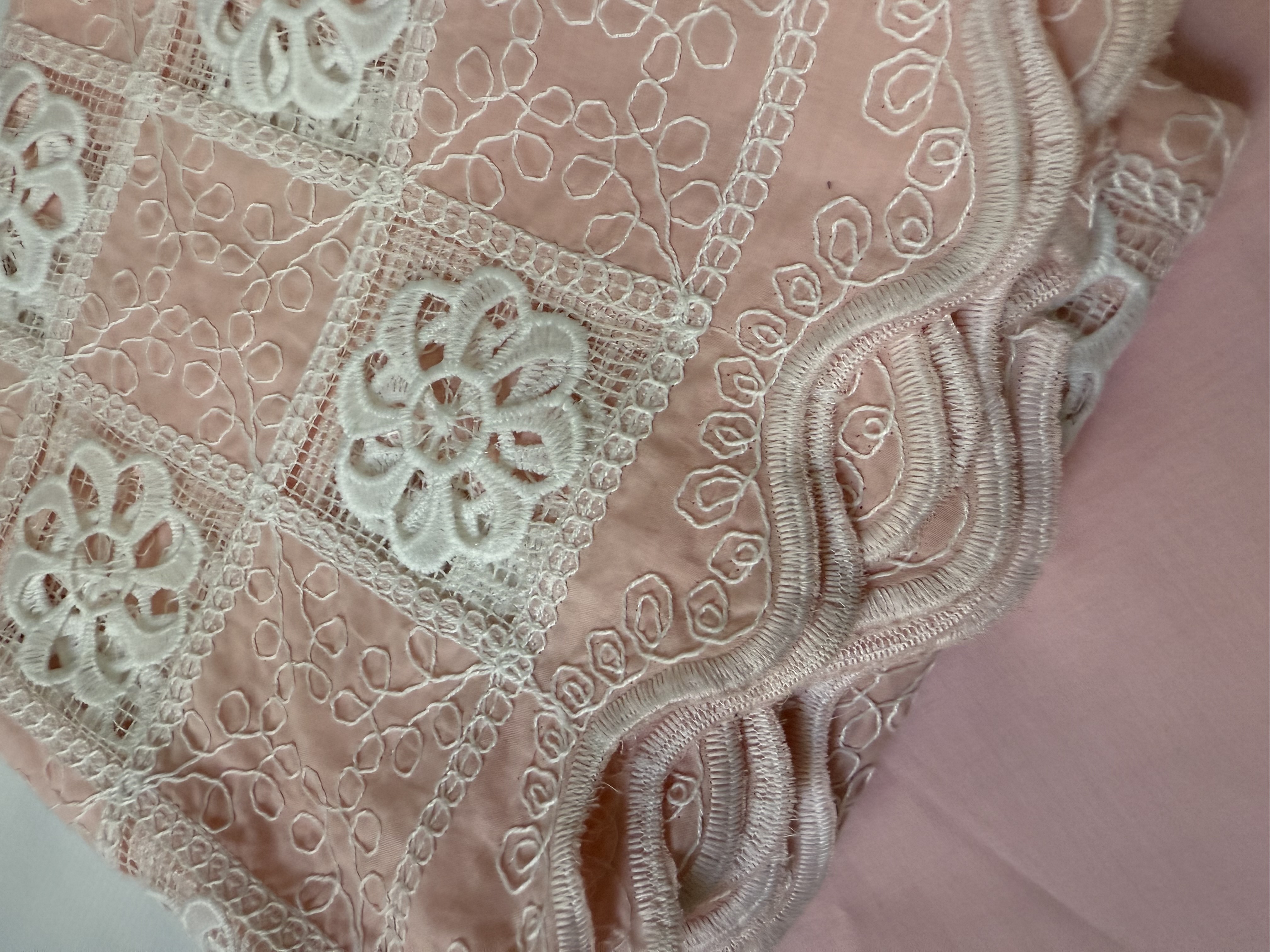 2 Piece Unstitched Crocia Chikankari Suit with Plain Trouser (D1)